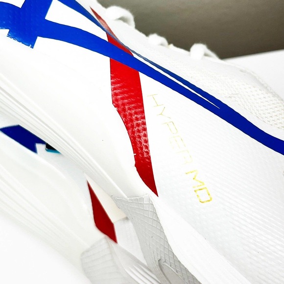 NEW Asics Hyper MD 7 Tokyo Red White Blue Shoes Track Spikes & Tool - Picture 7 of 7